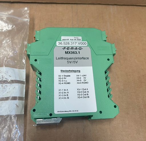 FERAG - MX063.1 - Control Frequency Interface 5 V/5 V