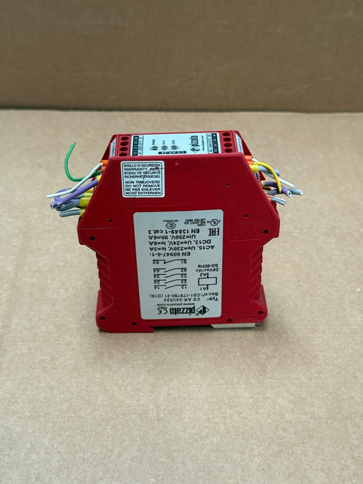Pizzato – CS AR‑24V024 – Safety Module 4 NO + 1 NC, 24 V AC/DC