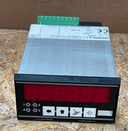 Unidata S.r.l. – DF60F2 – Digital Panel Process Indicator, 4-Digit Display