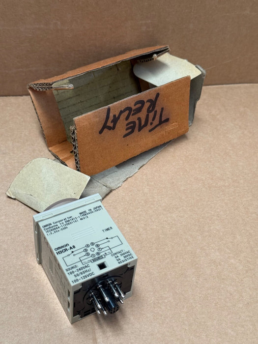 Omron – H3CR‑A8 (AC100‑240/DC100‑125) – Multifunction Solid‑State Timer
