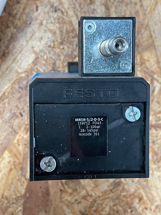 Festo - 159712 - CPV10-GE-ASI-4E4A-Z-M8 Valve Terminal, 4 Solenoid Valves