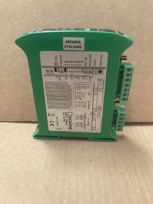 SCAIME - CPJ RAIL - Analog Signal Conditioner for Strain Gauge Sensors