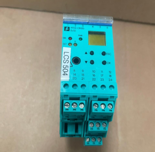 Pepperl+Fuchs - KFD2-CRG2-Ex1.D - 1-Channel Isolated Barrier Transmitter Power
