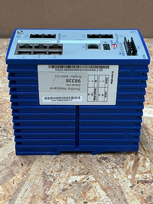 Hirschmann – RS20‑0800M2M2SDAEHH04.2.05 – DIN‑Rail Managed Industrial Ethernet