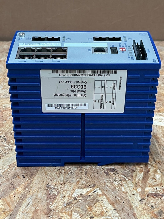 Hirschmann – RS20‑0800M2M2SDAEHH04.2.05 – DIN‑Rail Managed Industrial Ethernet