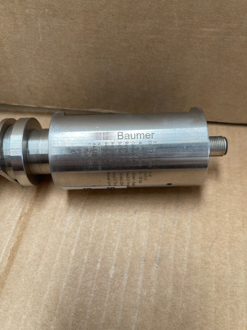 Baumer – TED6 – Digital Pressure Switch / Transmitter (‑1…400 bar)