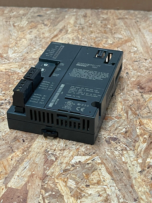 GE Fanuc (Emerson) – IC200GBI001‑FF – VersaMax Genius Network Interface Unit