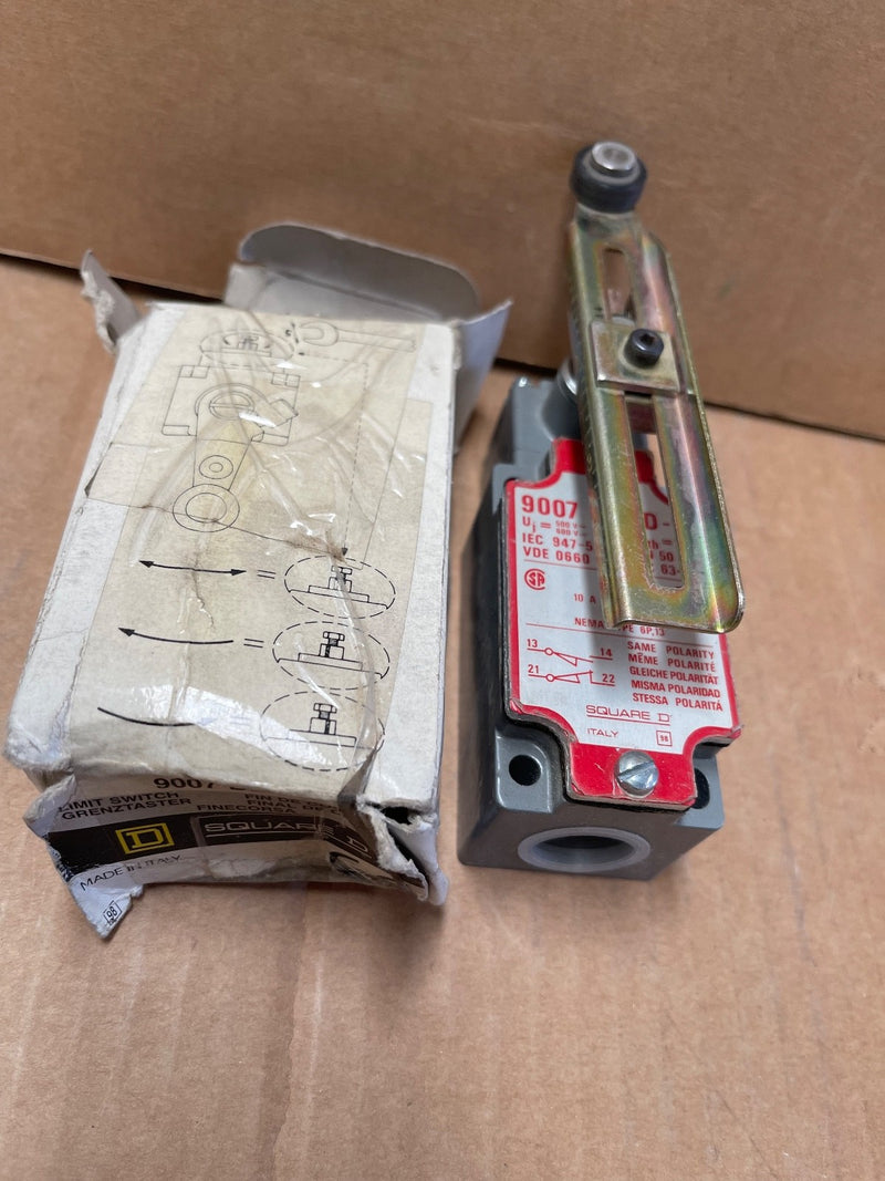 Square D – 9007 BD‑10 – Limit/Safety Switch 10 A Industrial