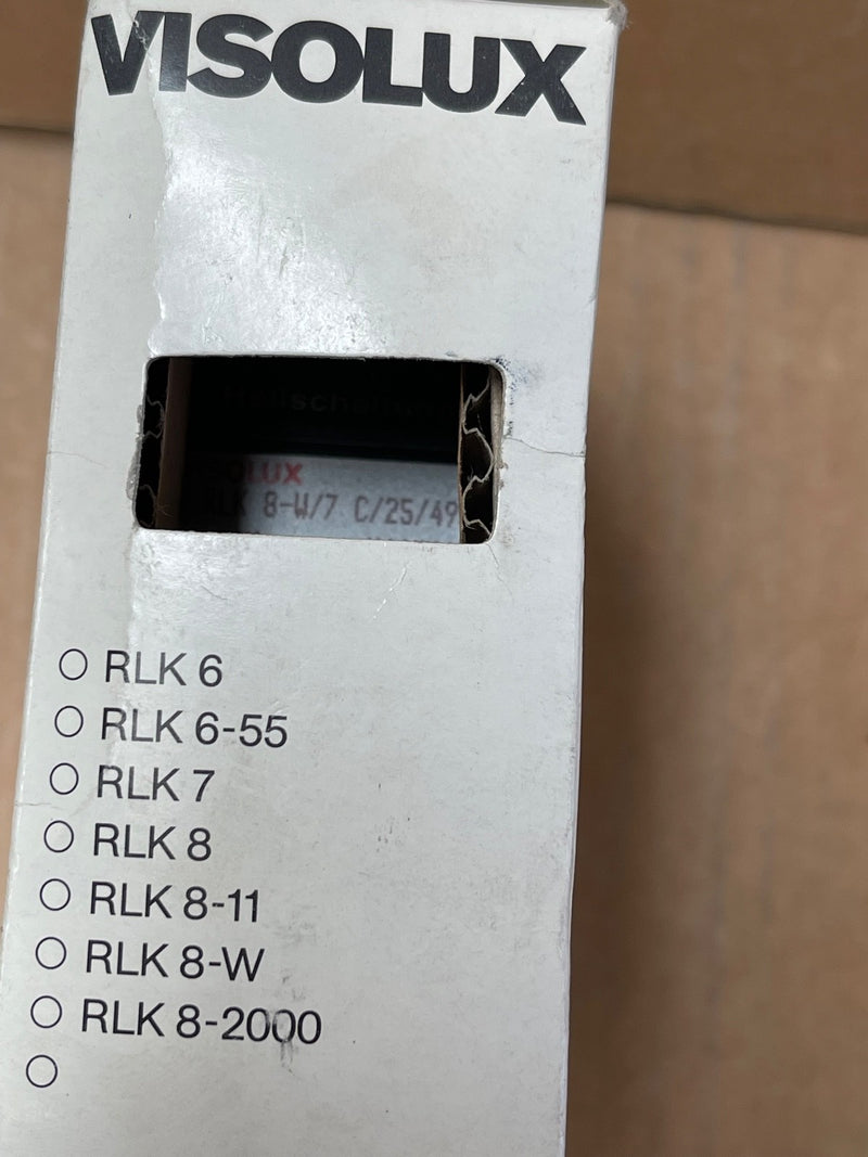 Visolux – RLK8‑W/7 C/25/49 – Reflex‑Light Switch (Photoelectric Sensor)