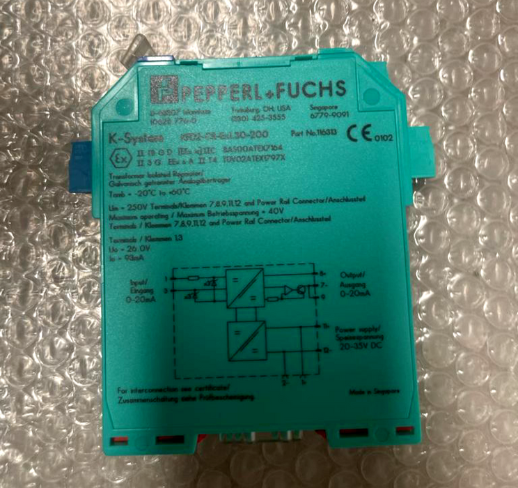 PEPPERL+FUCHS KFD2-CR-Ex1.30-200 K-System