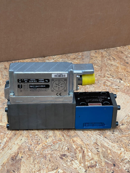 Bosch Rexroth - 0811404633 - 4WRPEH6C3B24L-2X/G24K0/F1M - Proportional Servo