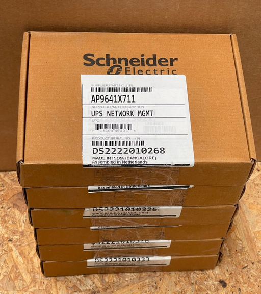 Schneider Electric (APC) – AP9641X711 – Network Management Card 3 (Gigabit)