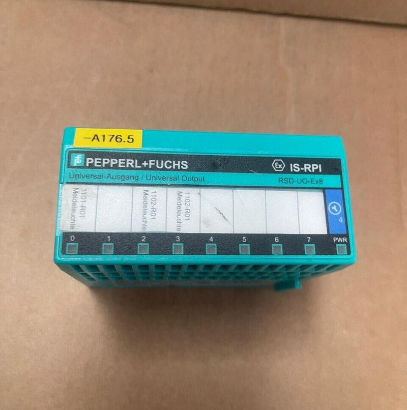 Pepperl+Fuchs - RSD-UO-Ex8 - 52971 - 8-Channel Safe Universal Output Modul