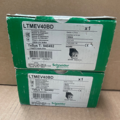Schneider Electric – LTMEV40BD – TeSys T Extension Module, 4 Logic Inputs, 24 V
