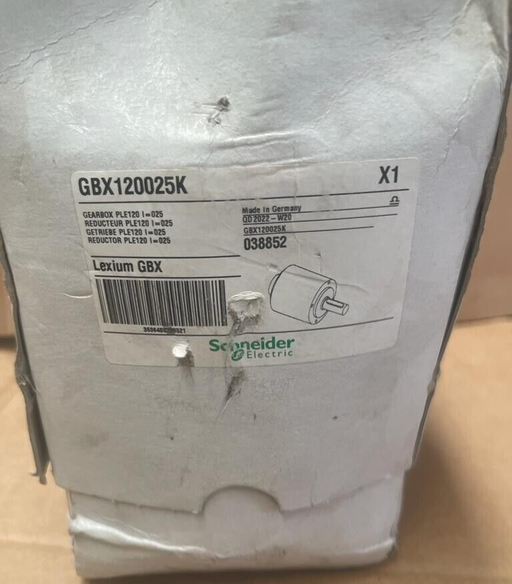 Schneider Electric GBX120025K Lexium GBX 120mm reduction 25:1 , 9arc.min, 230N.m