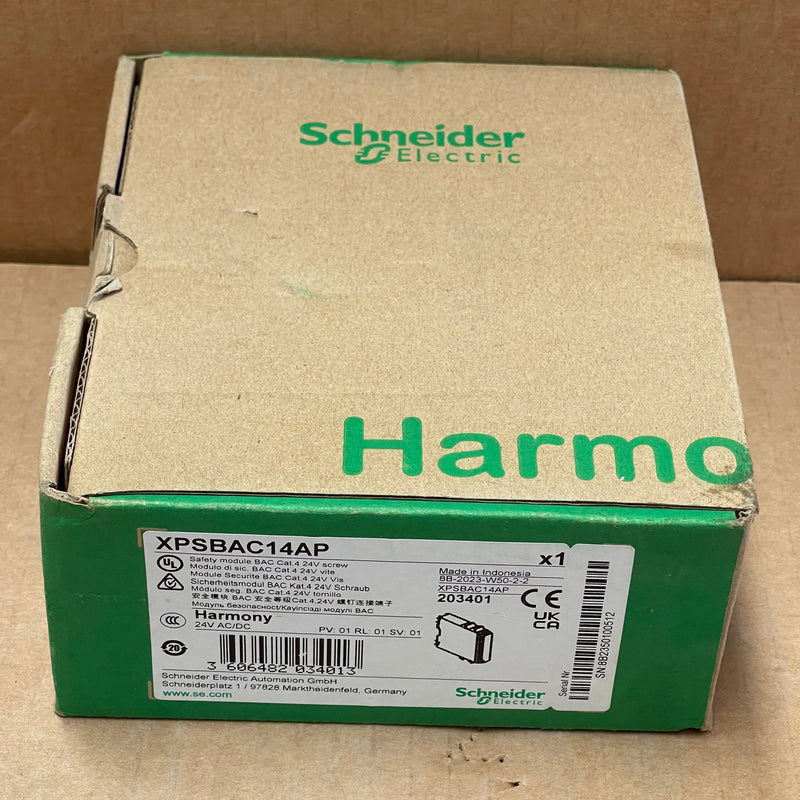 Schneider Electric Harmony - XPSBAC14AP - Safety Module