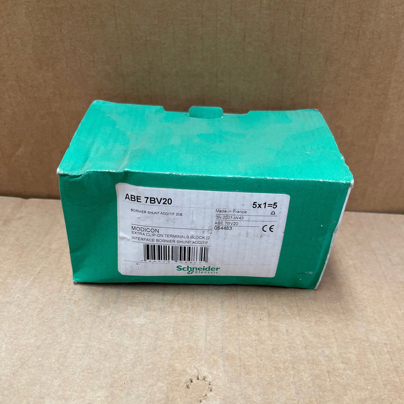 Schneider Electric Modicon ABE7BV20 Bornier Shunt Additif 20B