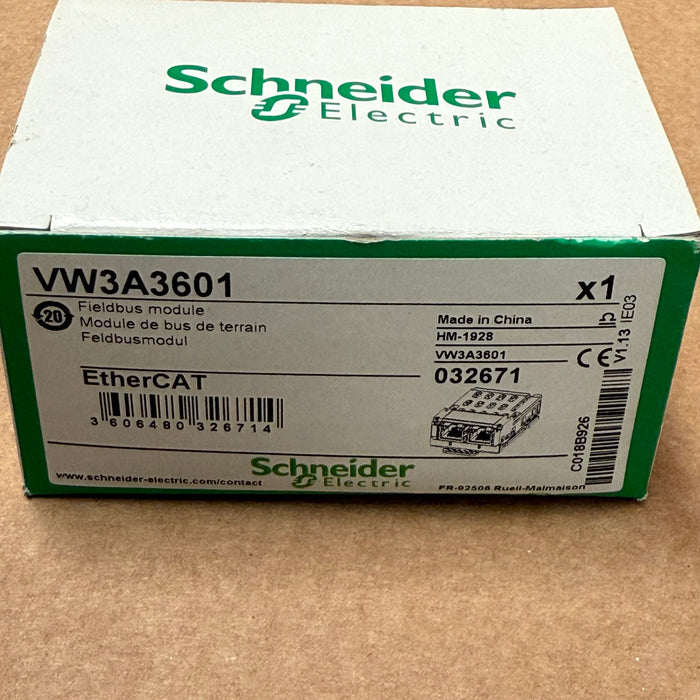 Schneider Electric VW3A3601 Communication Card Ethercat 2 x RJ45